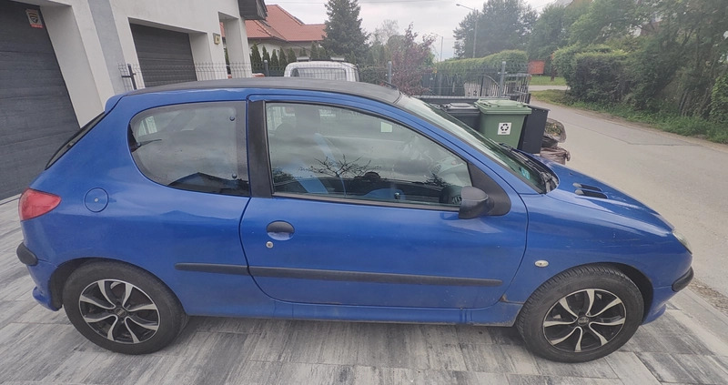 Peugeot 206 cena 6000 przebieg: 118000, rok produkcji 2006 z Łańcut małe 106